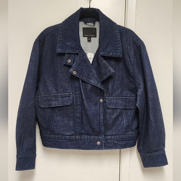NWT Banana Republic Amelia Denim Jacket - Picture 2 of 4